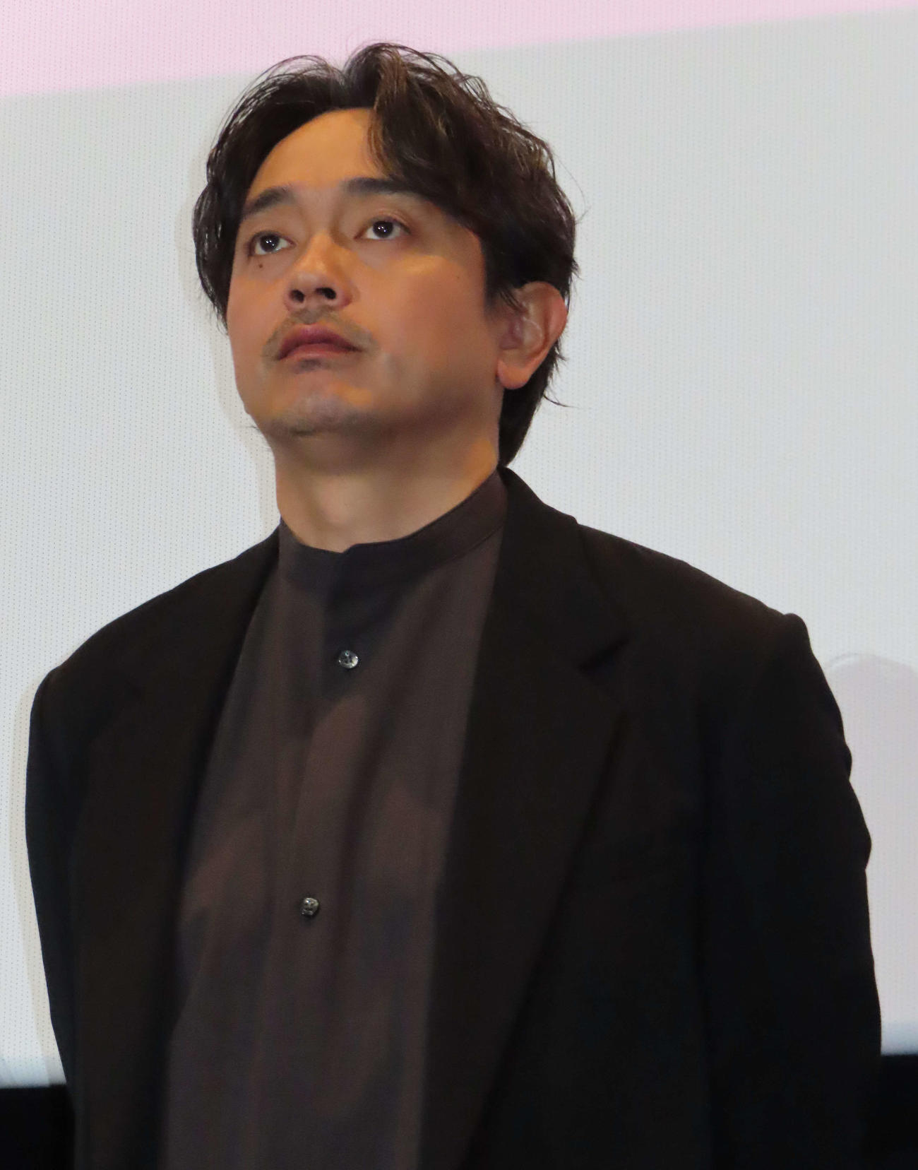 映画「セフレの品格　慟哭／終恋」の完成披露試写会に出席した青柳翔