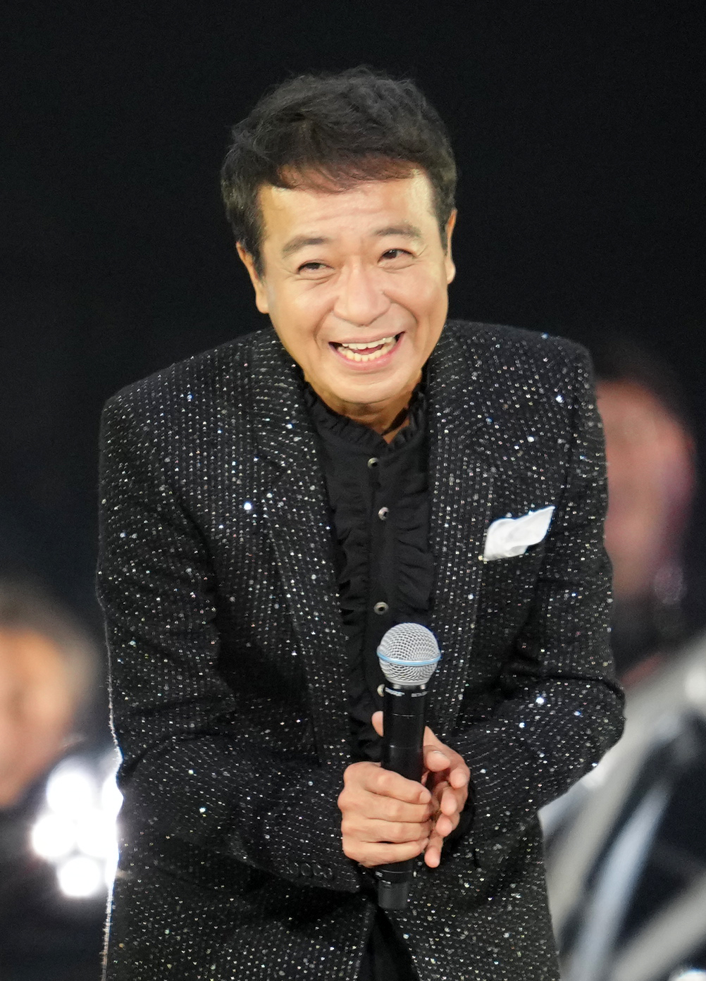 五木ひろしデビュー60周年記念公演「五木JAM」に出演する中山秀征＝2025年11月11日※顔写真