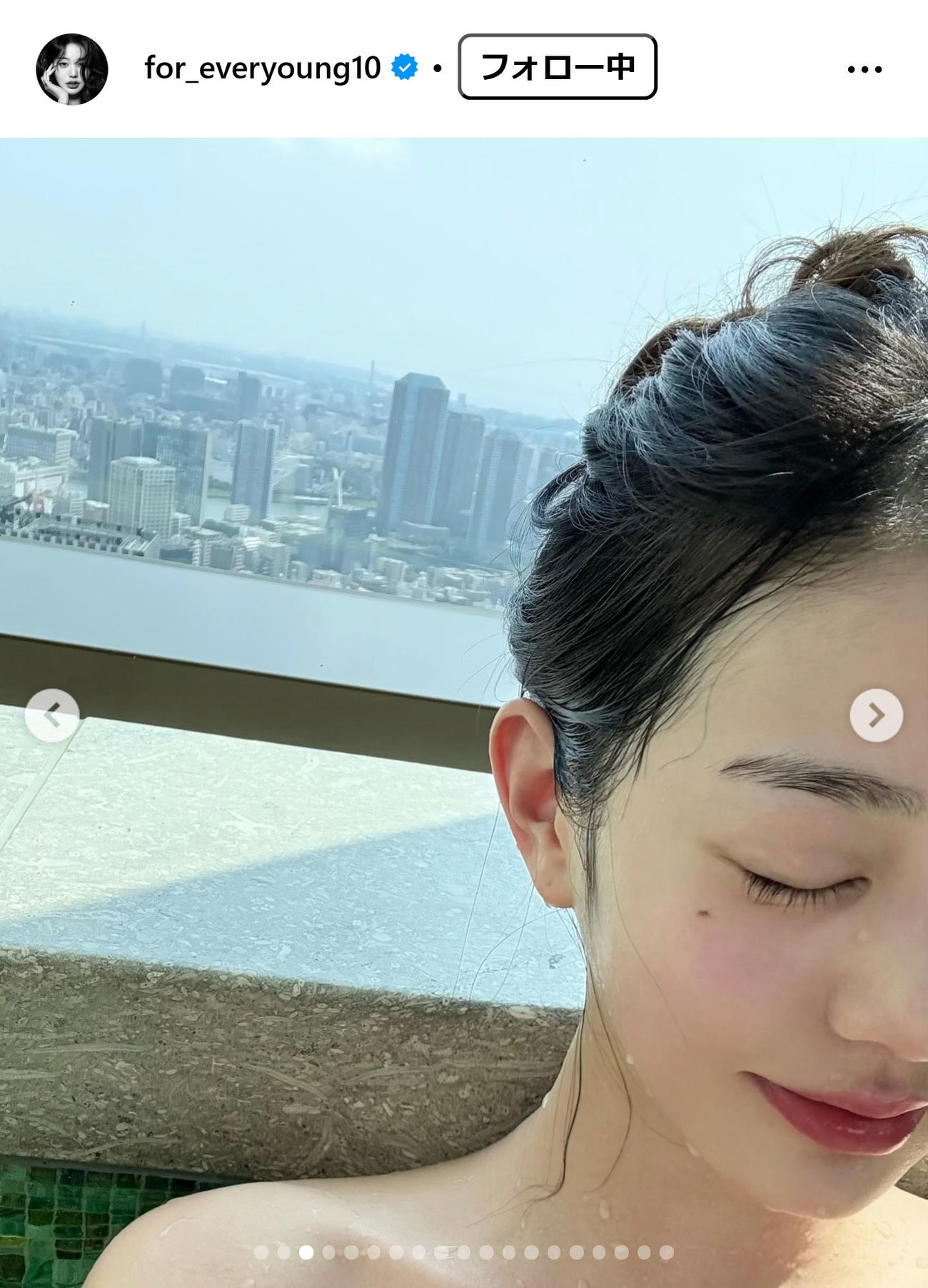 ウォニョンのインスタグラムから