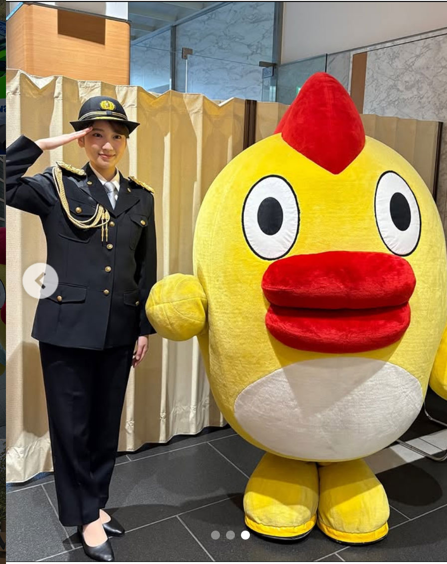 林田美学アナのインスタグラムから