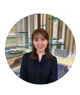 三山賀子アナのインスタグラムから