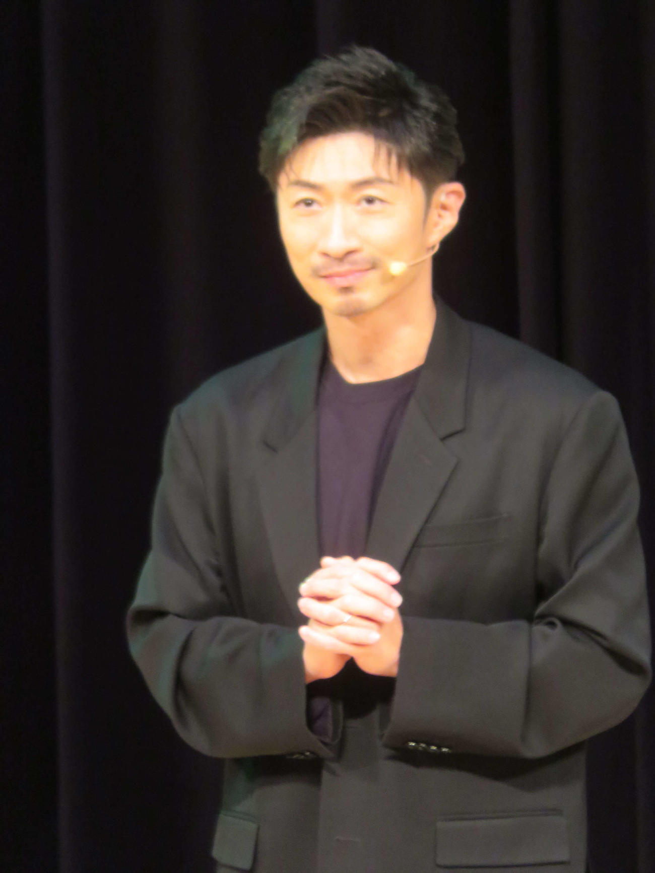 第4回「FIDA GOLD CUP 2025」に出席したEXILE MAKIDAI（撮影・川田和博）