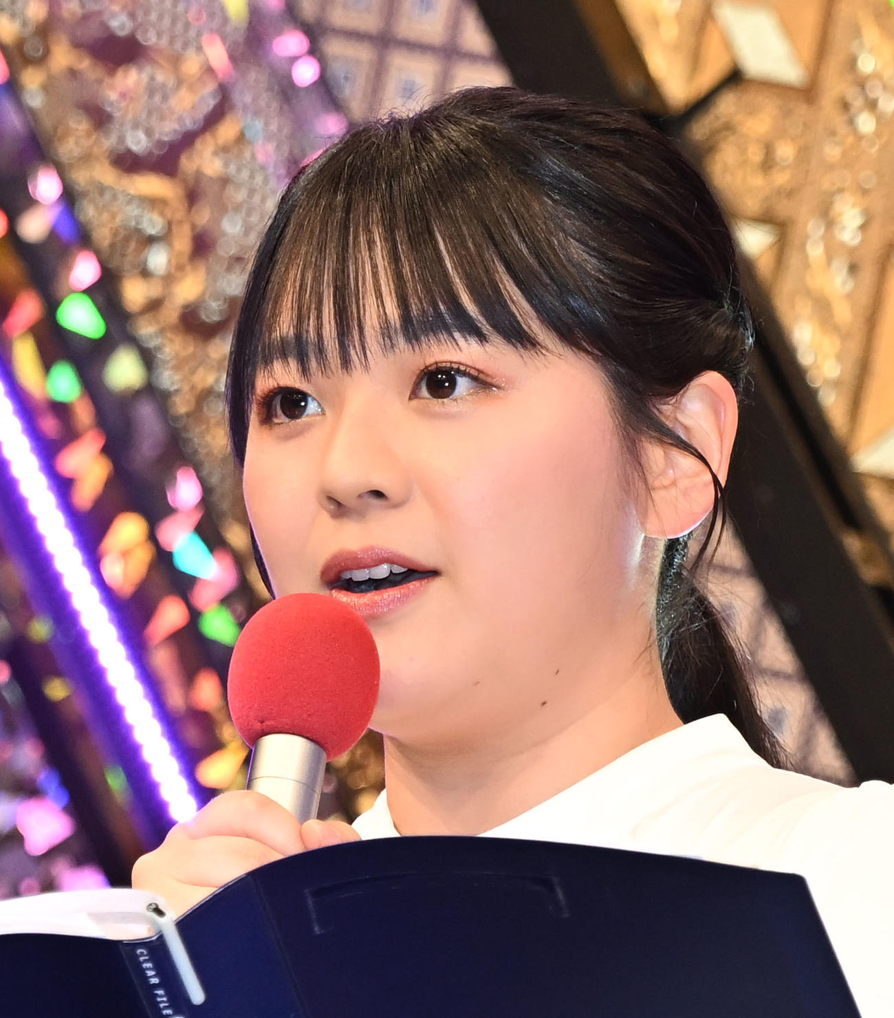 関西テレビの谷元星奈アナウンサー（2025年3月8日撮影）