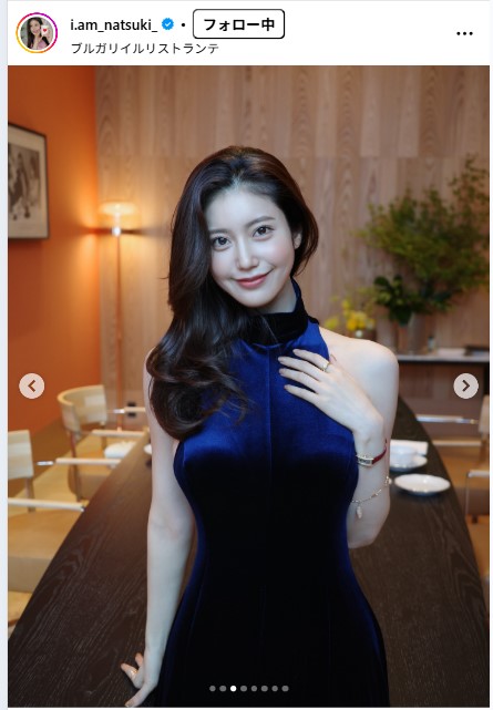 阿部なつきのインスタグラムから