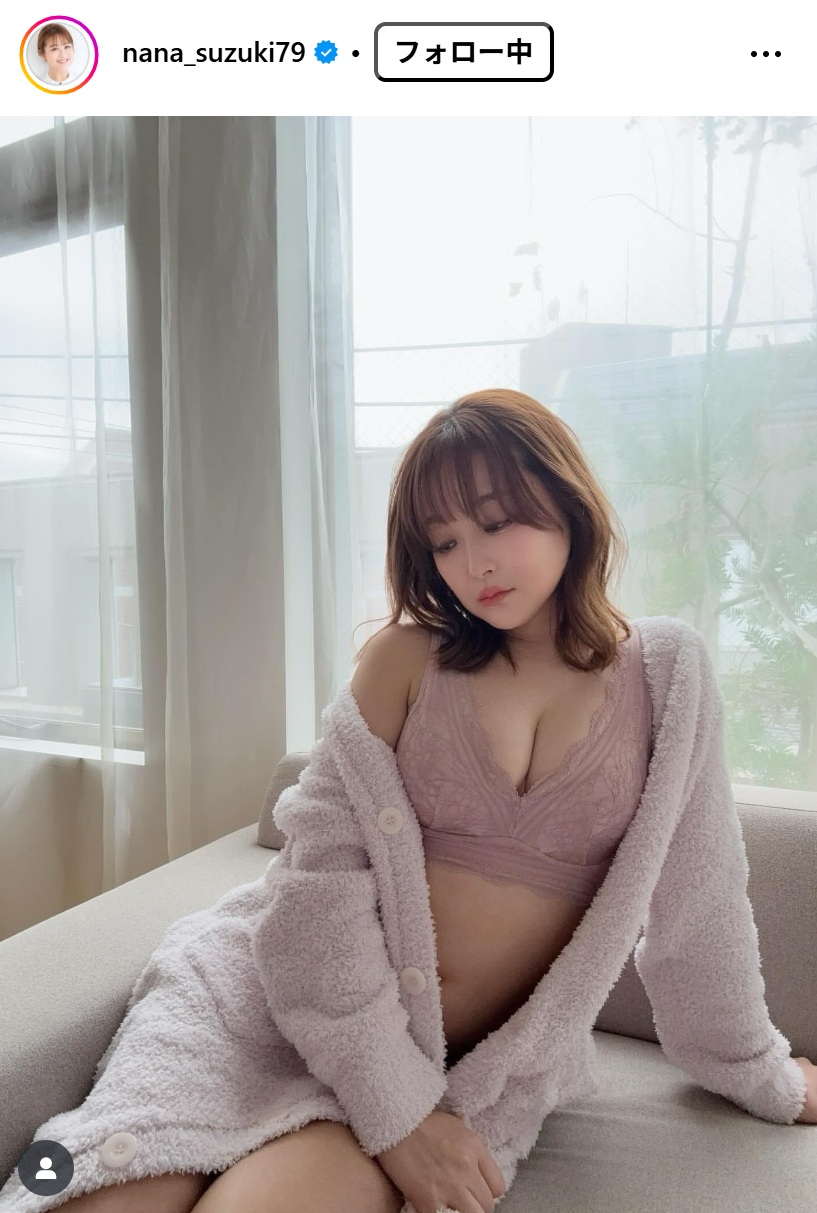 鈴木奈々のインスタグラムから