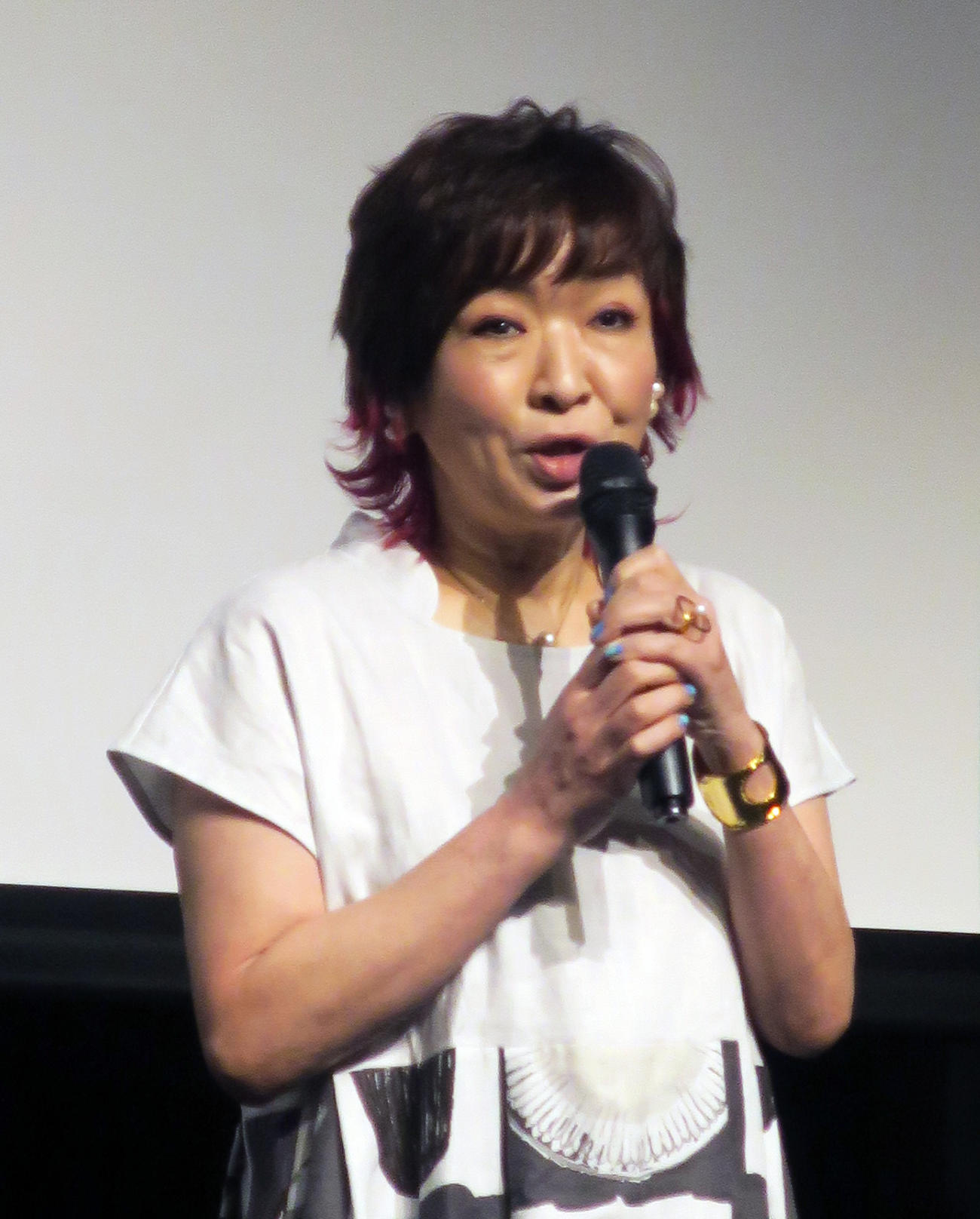 清水ミチコ（2022年5月撮影）
