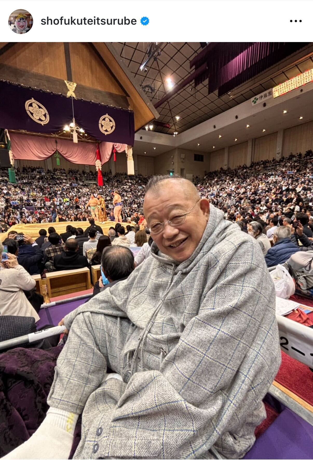 笑福亭鶴瓶のインスタグラムから