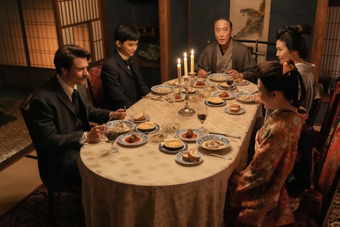NHK連続テレビ小説「ばけばけ」の1場面（C）NHK