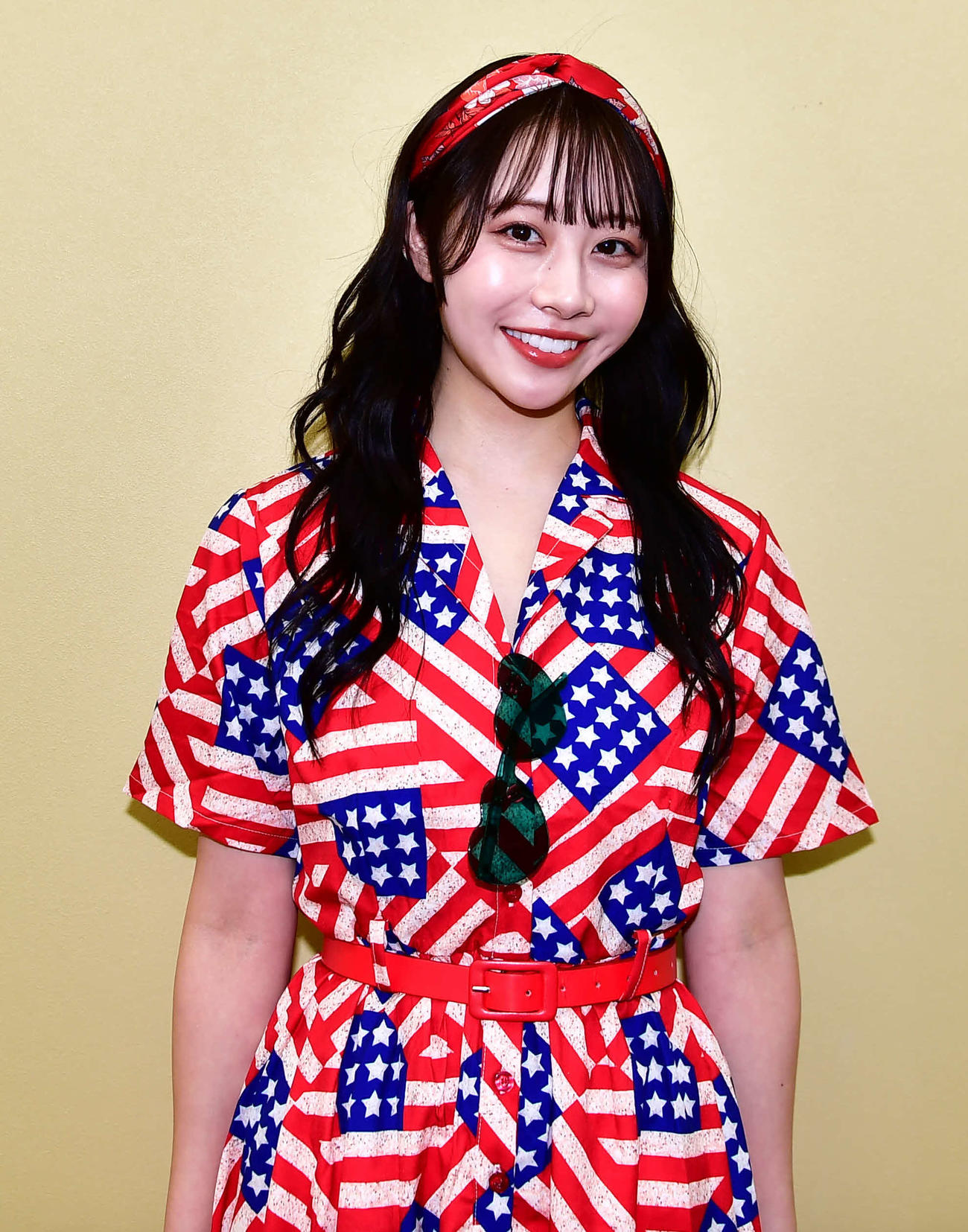 舞台「星の流れに」に出演する十河茉由（撮影・松尾幸之介）
