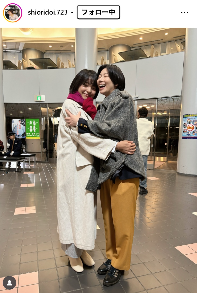 土居志央梨のインスタグラムから