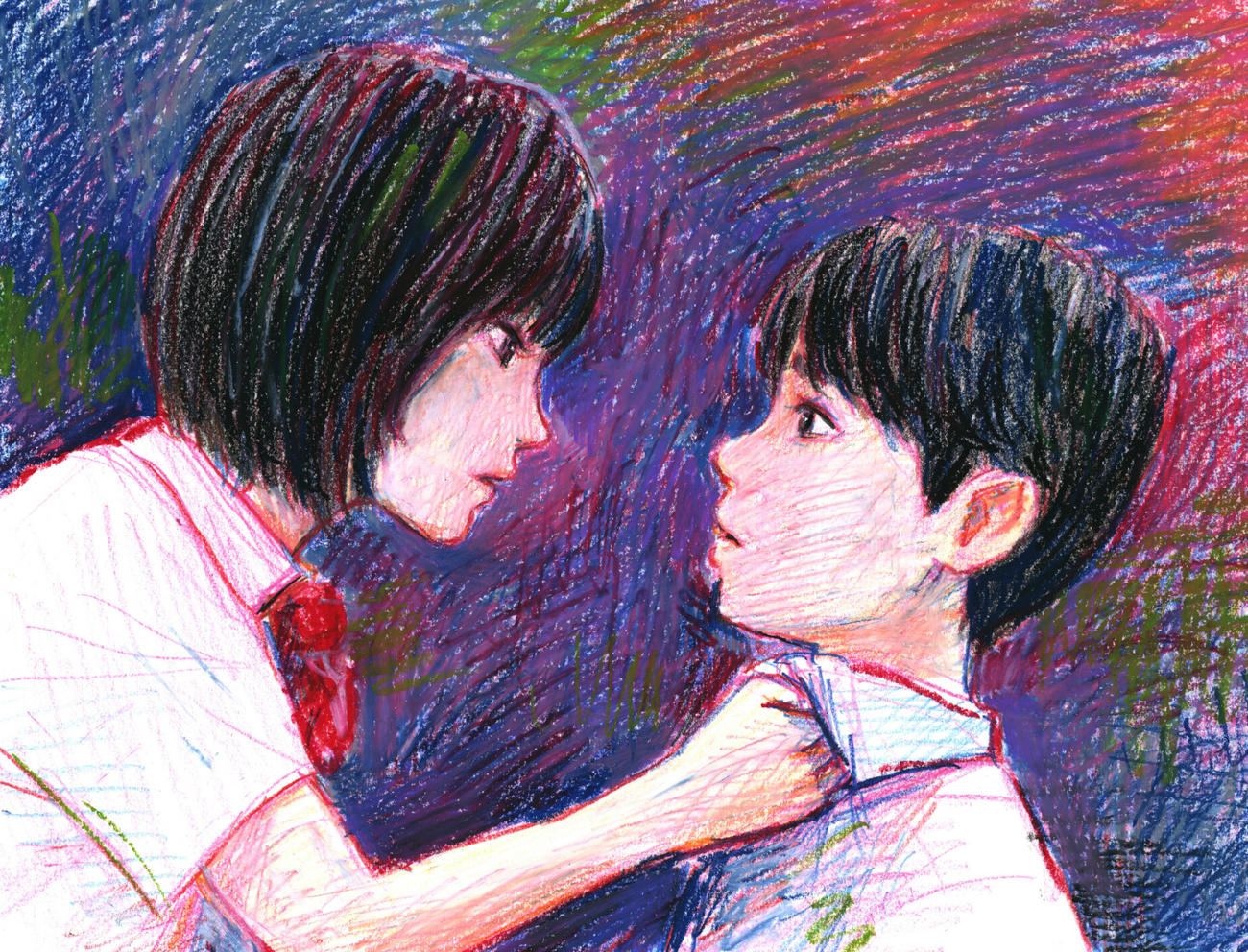 「惡の華」書き下ろしイラスト（C）押見修造／講談社