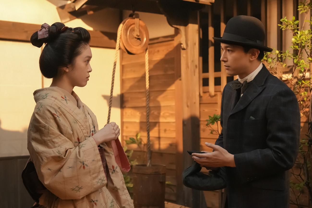 NHK連続テレビ小説「ばけばけ」の1場面（C）NHK