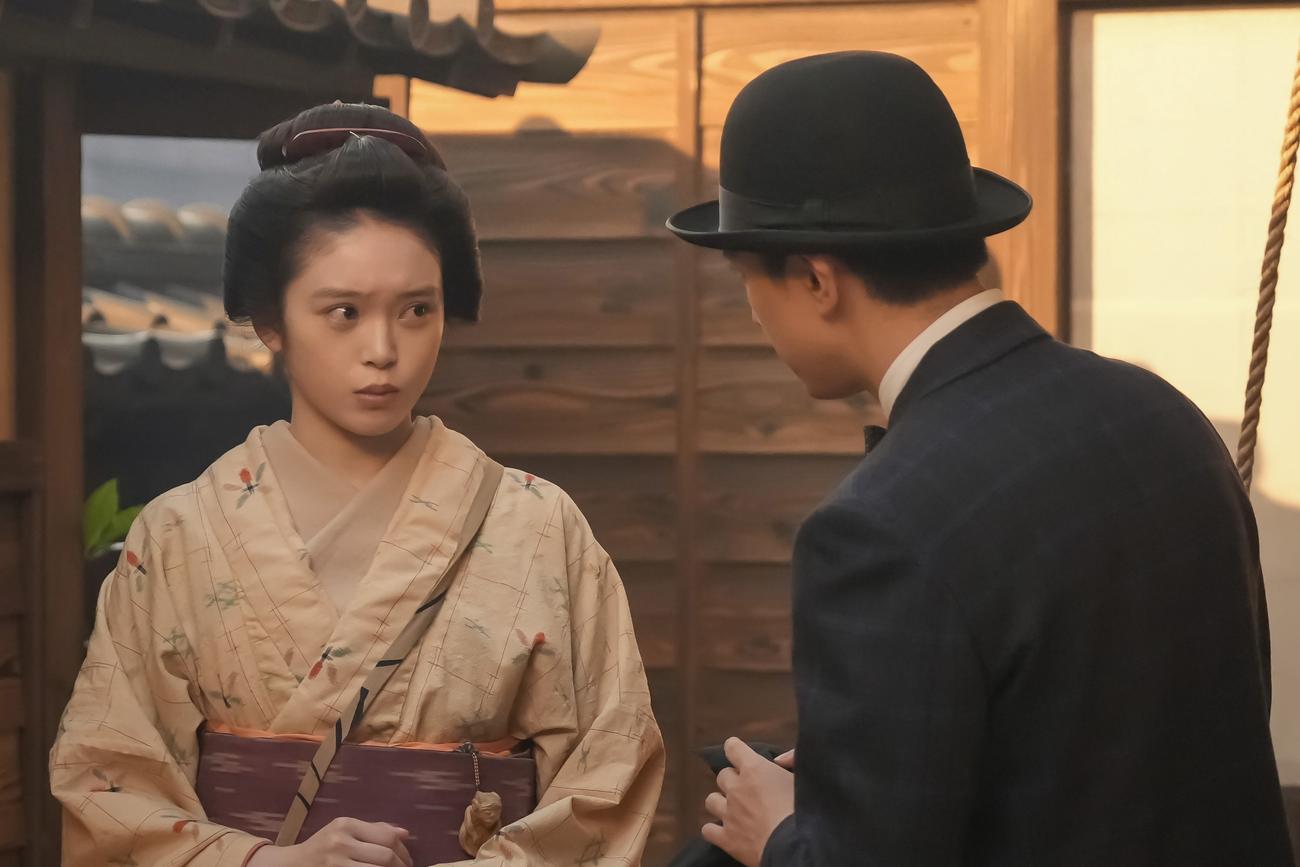 NHK連続テレビ小説「ばけばけ」の1場面（C）NHK