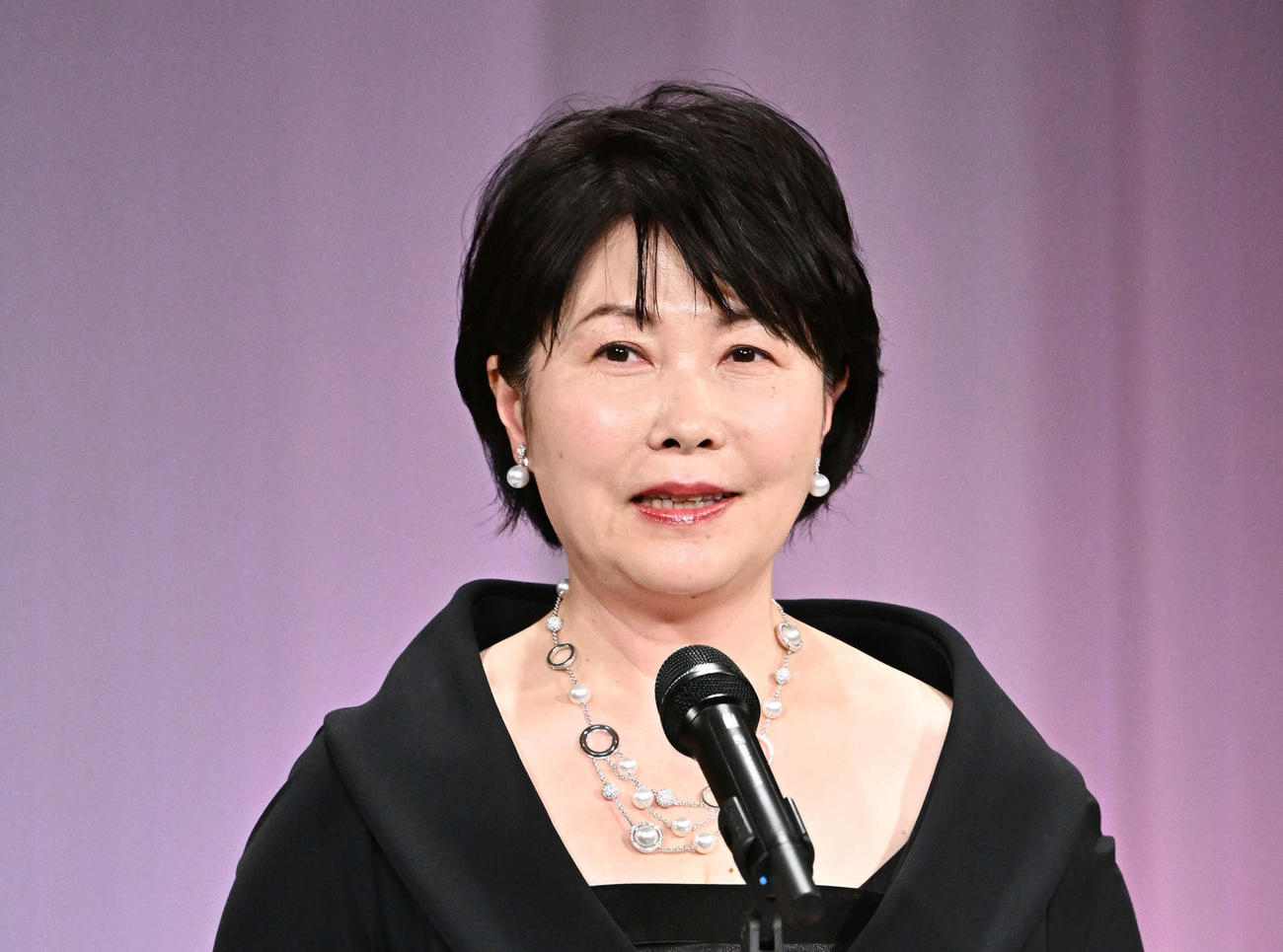 池谷のぶえ（24年2月撮影）