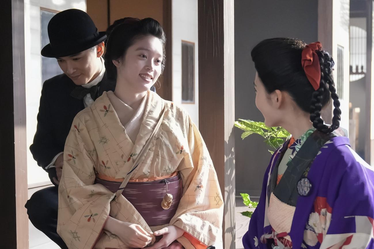 NHK連続テレビ小説「ばけばけ」の1場面（C）NHK