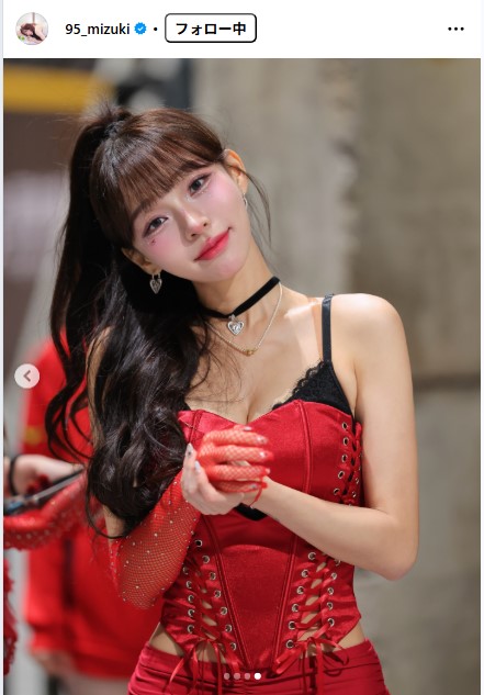 林襄のインスタグラムから