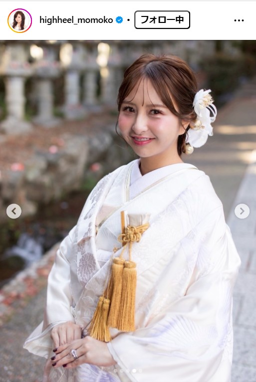 モモコのインスタグラムから