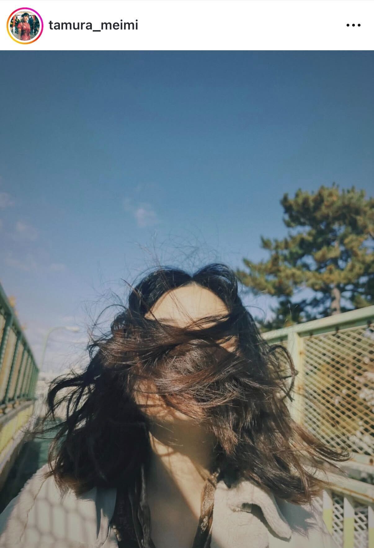 田村芽実のインスタグラムから