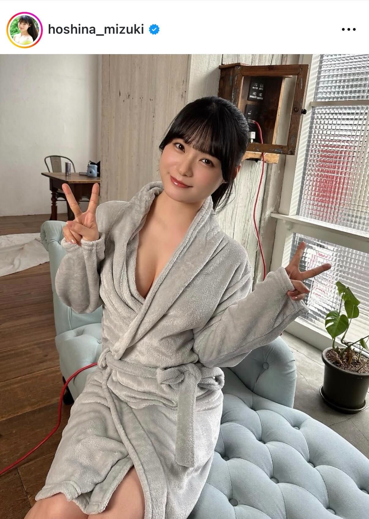 星名美津紀のインスタグラムから