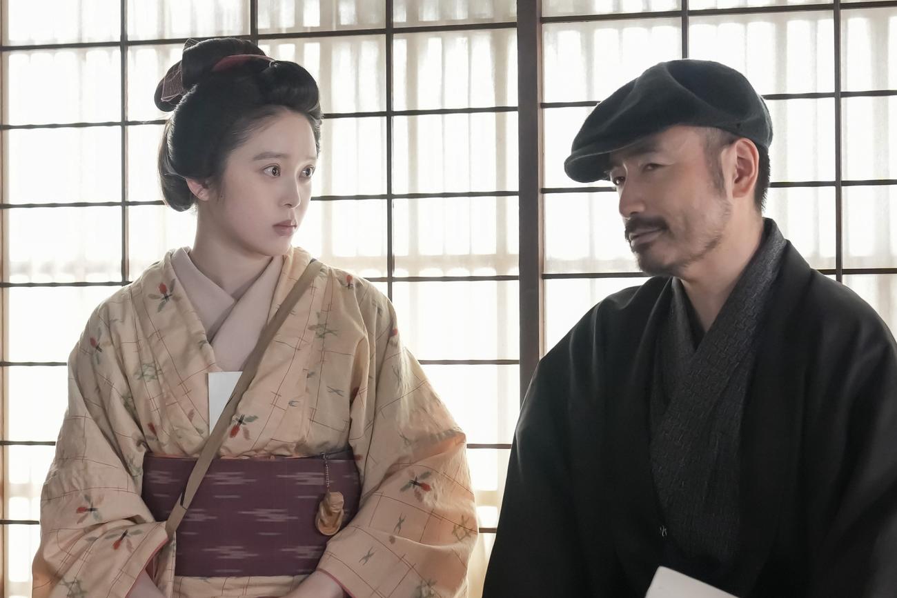 NHK連続テレビ小説「ばけばけ」の1場面（C）NHK