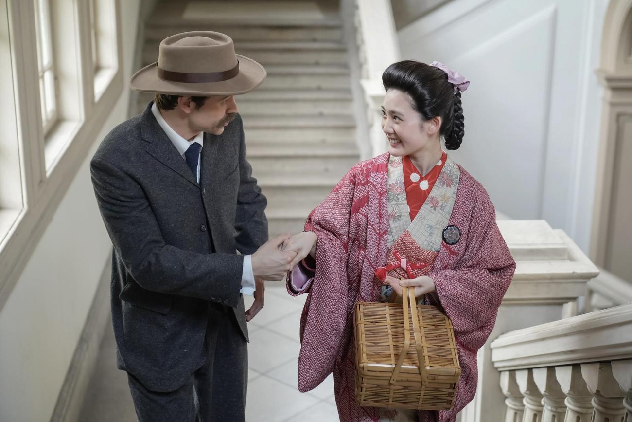 NHK連続テレビ小説「ばけばけ」の1場面（C）NHK