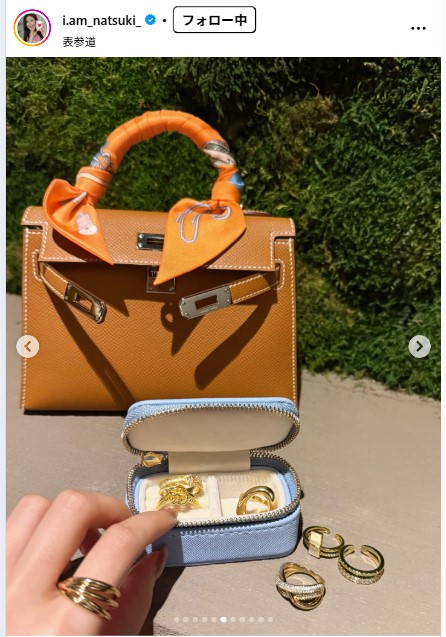 阿部なつきのインスタグラムから