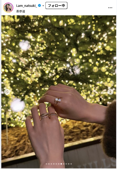 阿部なつきのインスタグラムから