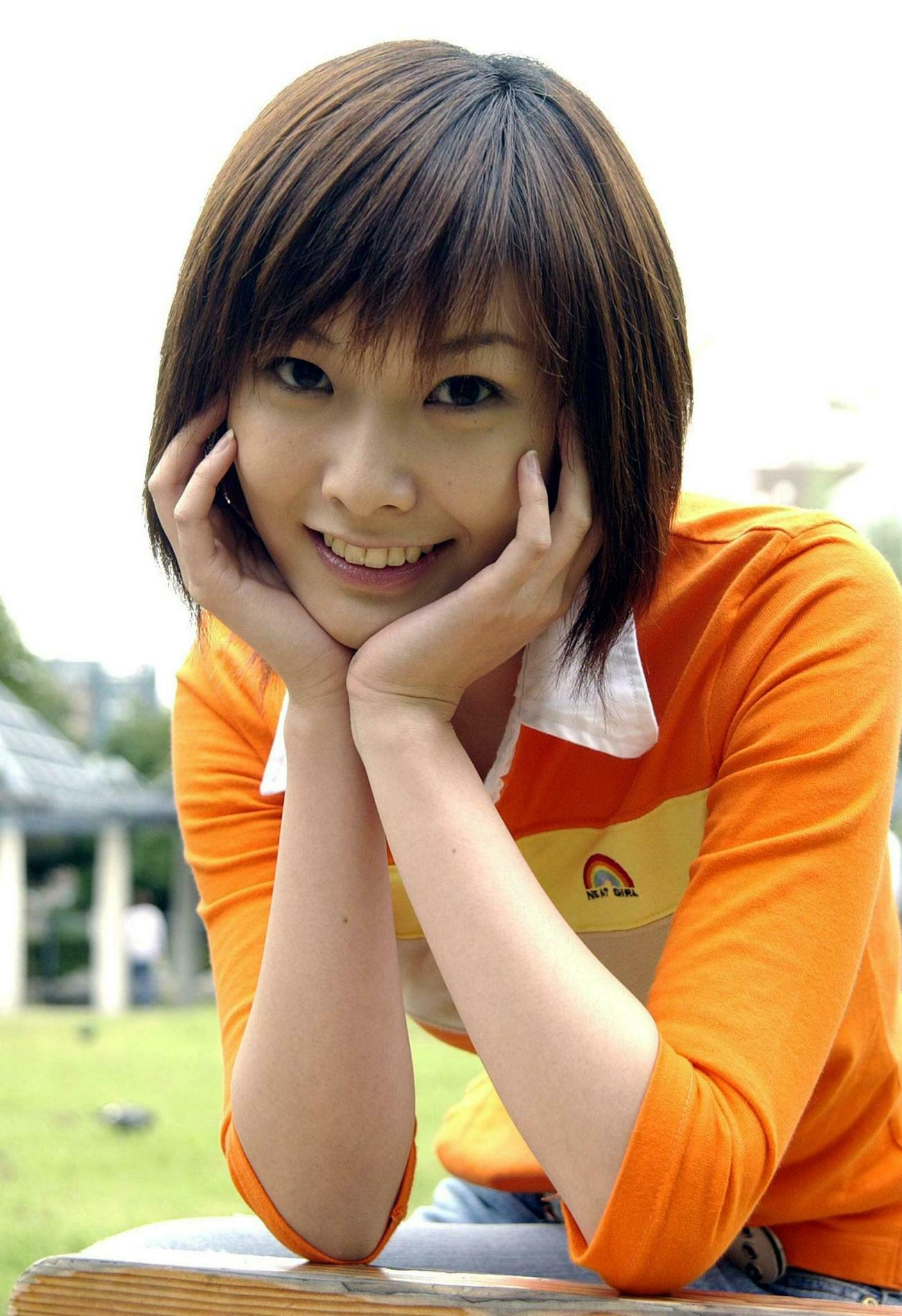長澤奈央（02年10月撮影）