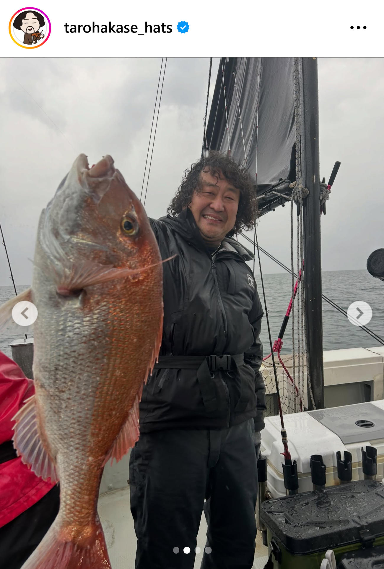 葉加瀬太郎のインスタグラムから
