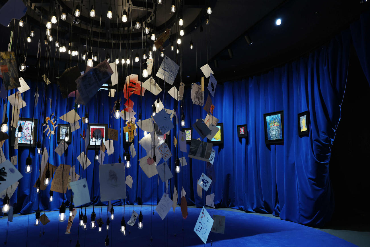 没入型アート展「A Bunch of Stuff－Tokyo」の作品（撮影・鈴木正人）