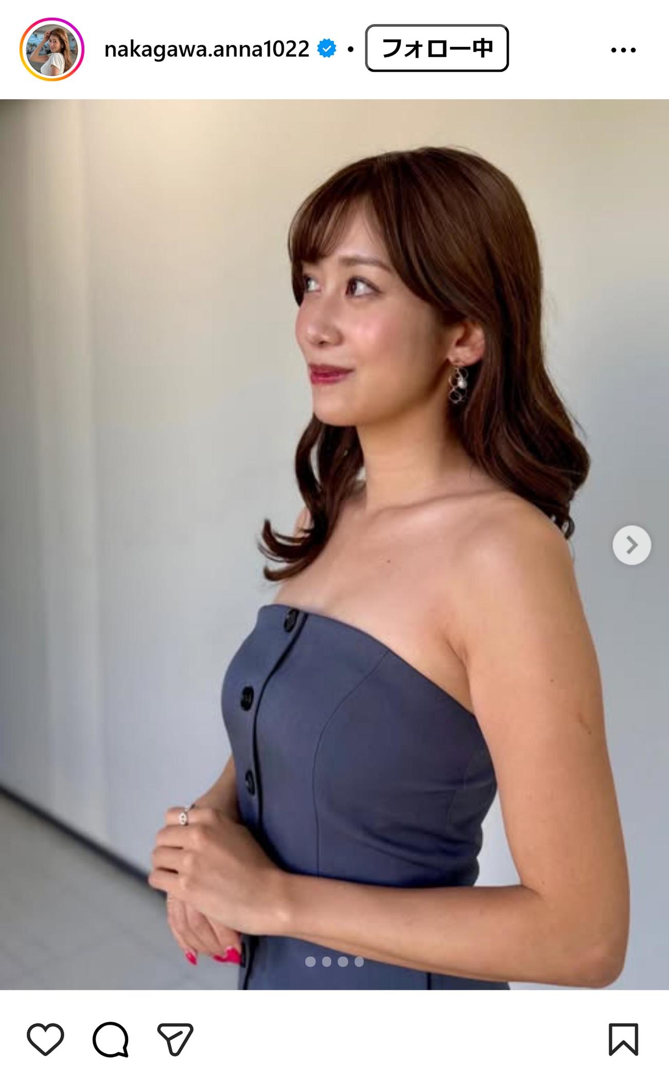 中川安奈のインスタグラムから