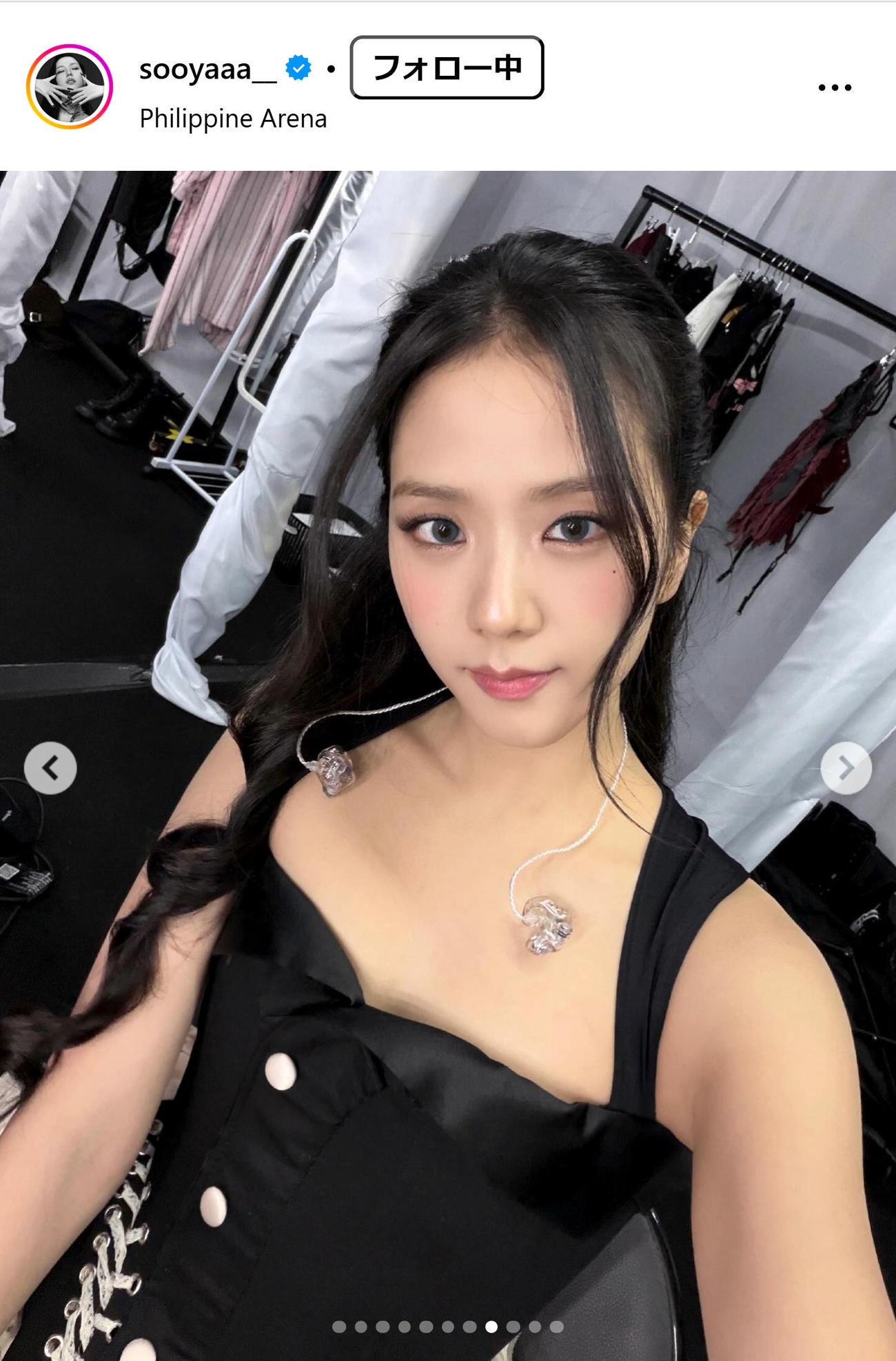 JISOOのインスタグラムから