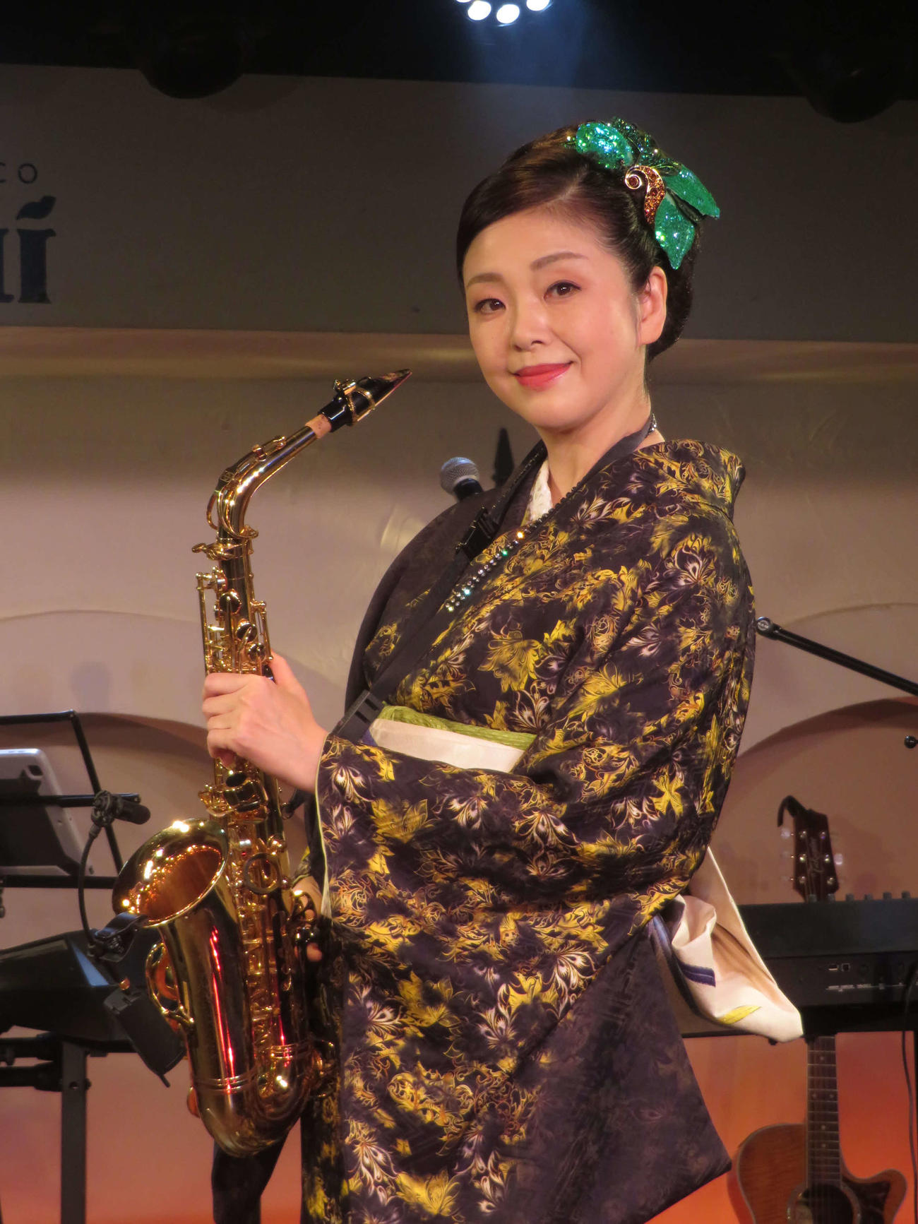 バースデー記念ライブを行った多岐川舞子（撮影・川田和博）