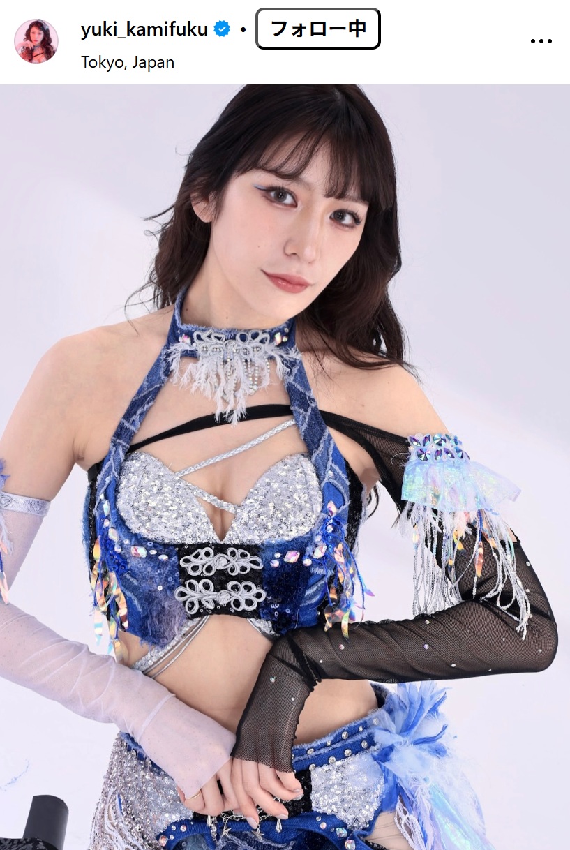 上福ゆきのインスタグラムから