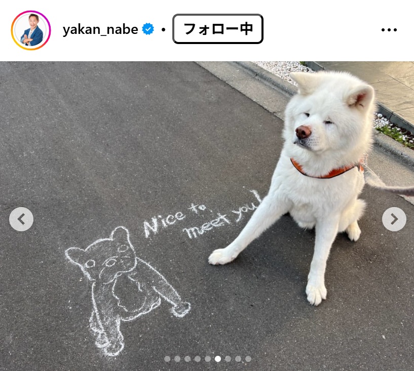 なべやかんのインスタグラムから