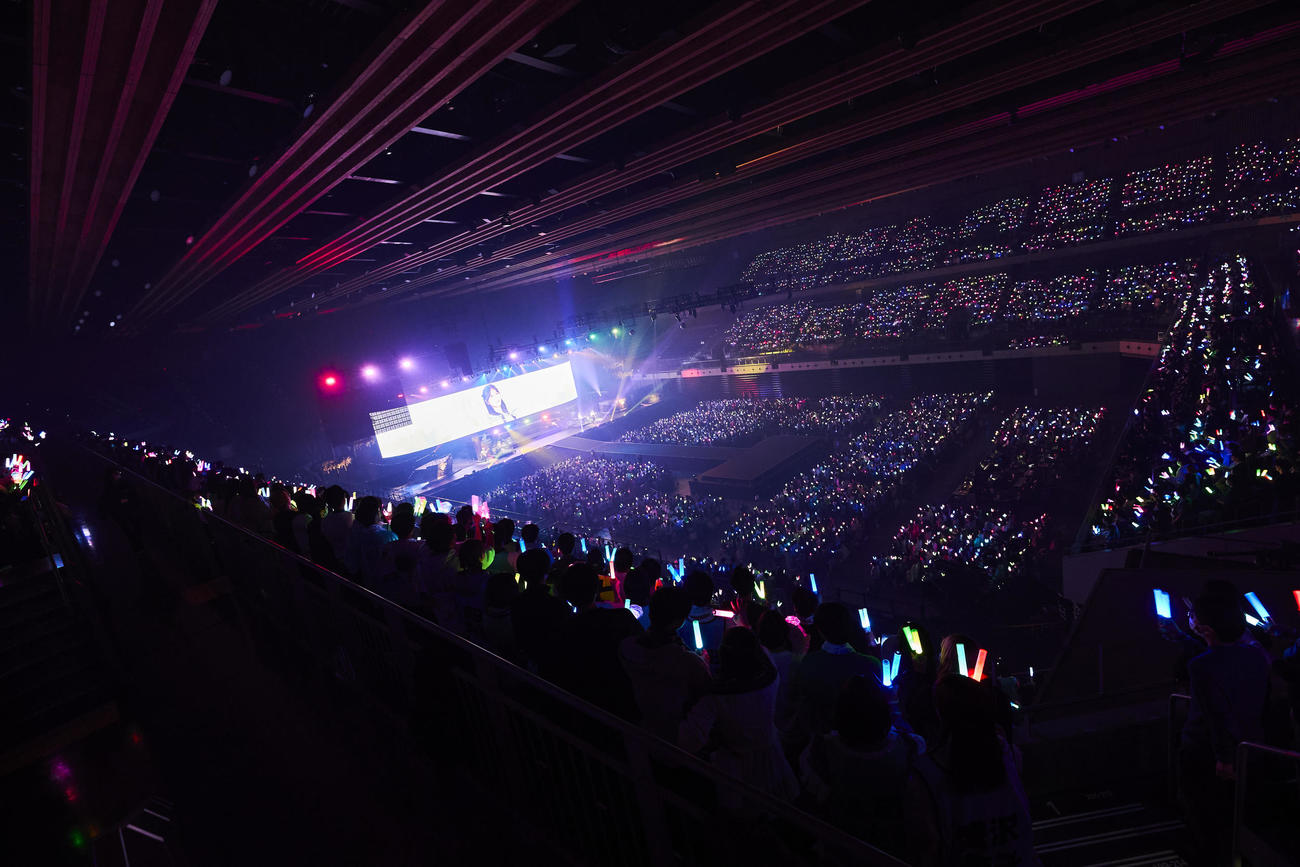 有明アリーナで「特別公演2025」を開催した≠ME　（C）YOANI