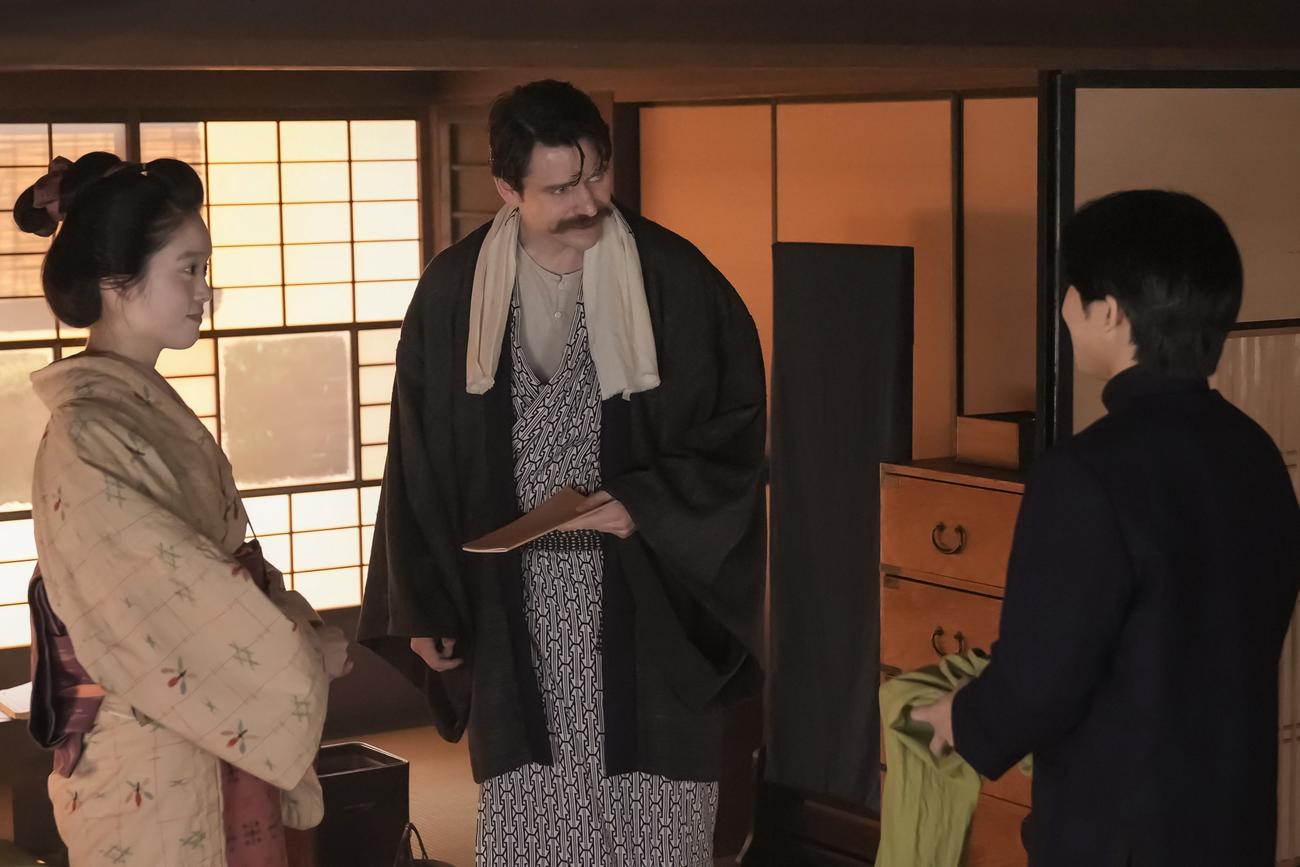 NHK連続テレビ小説「ばけばけ」の1場面（C）NHK