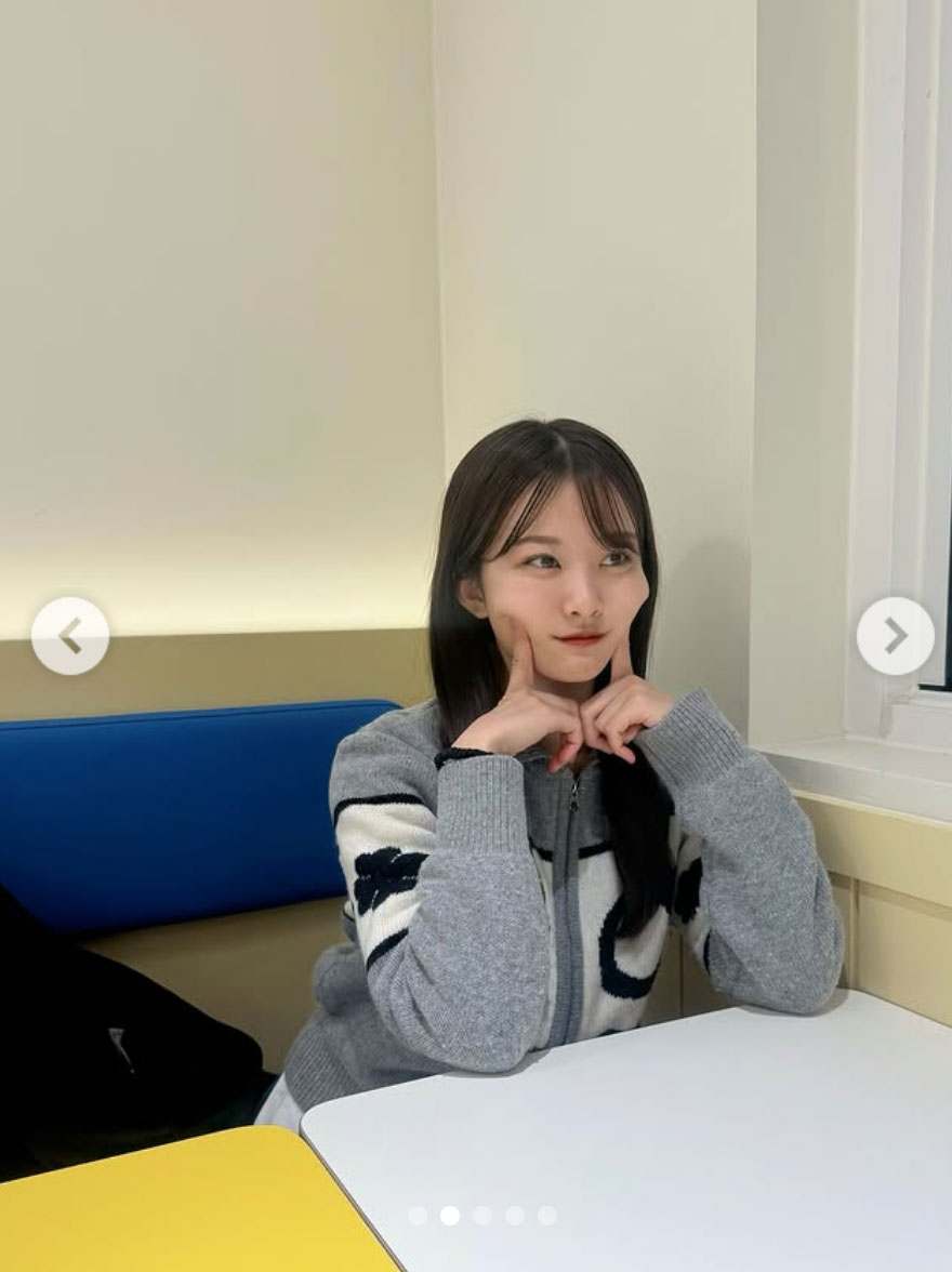 原田葵アナのインスタグラムから