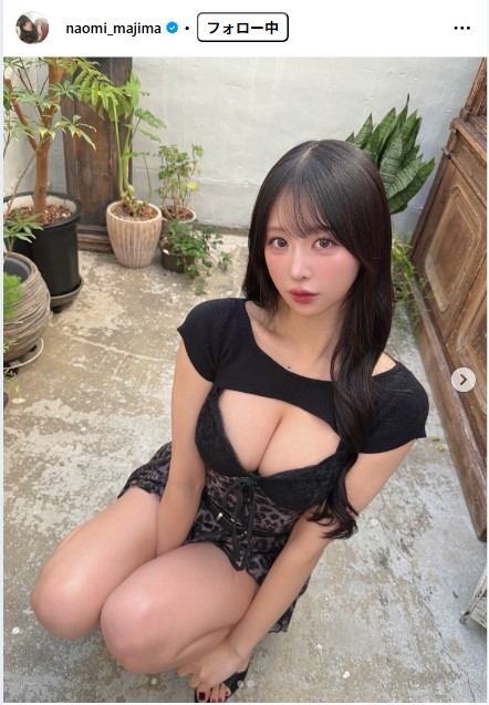真島なおみのインスタグラムから