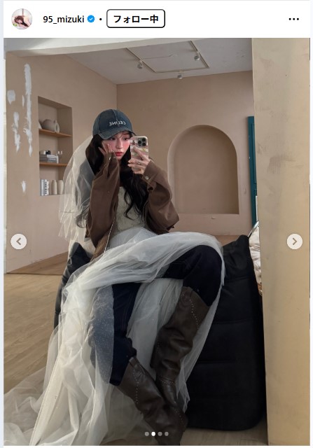 林襄のインスタグラムから