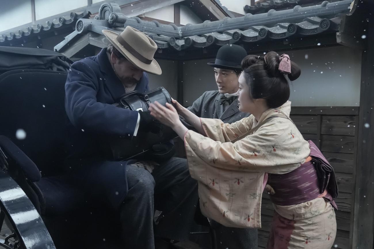 NHK連続テレビ小説「ばけばけ」の1場面（C）NHK