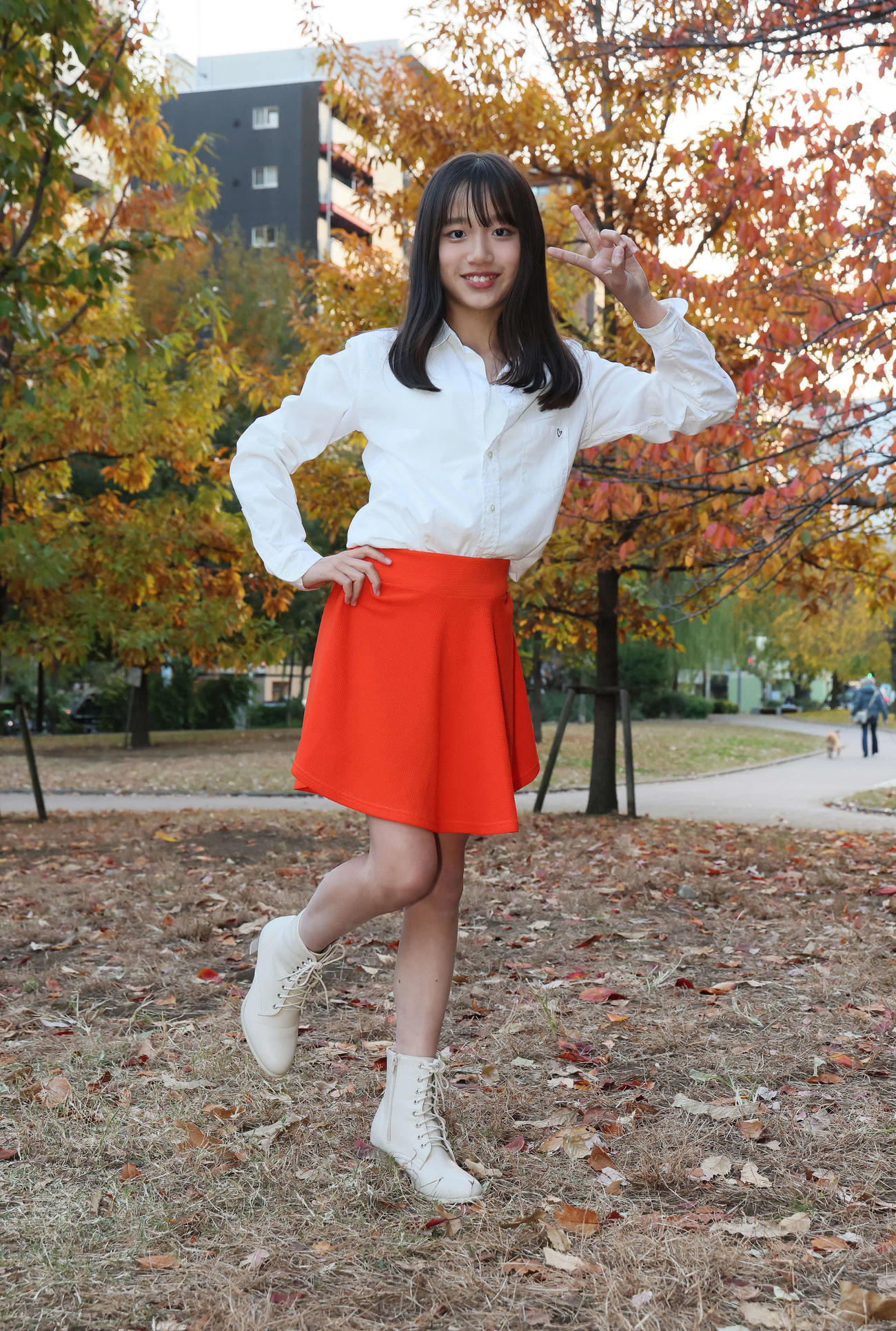 オスカープロモーションの「なつキミプロジェクト」でグランプリを受賞した横須賀京香さん（撮影・丹羽敏通）