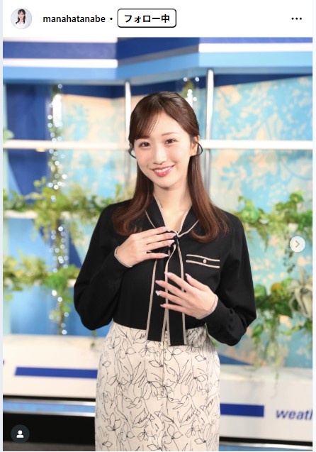 田辺真南葉のインスタグラムから