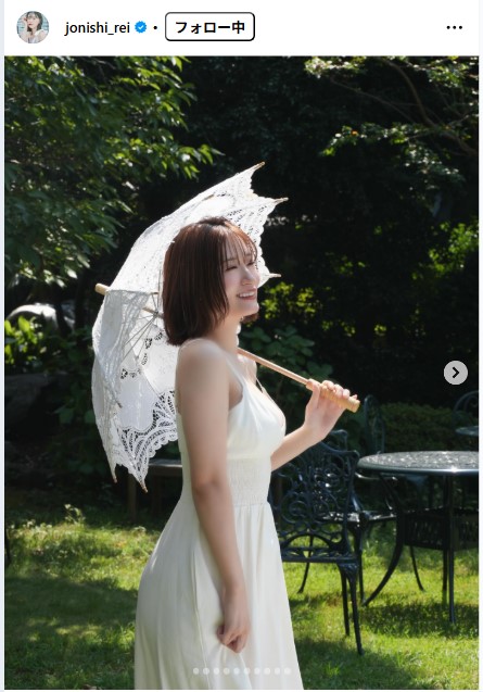 上西怜のインスタグラムから