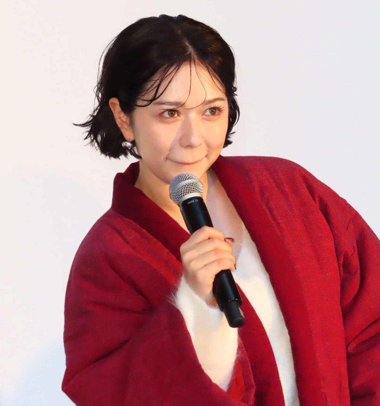 明治Dear Milk「何も足さない？　カフェ」体験取材会に出席した村重杏奈