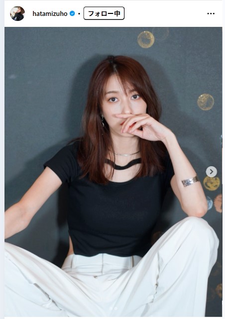 秦瑞穂のインスタグラムから