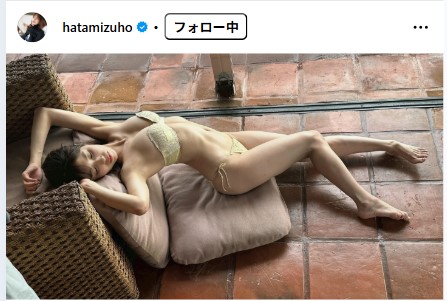 秦瑞穂のインスタグラムから