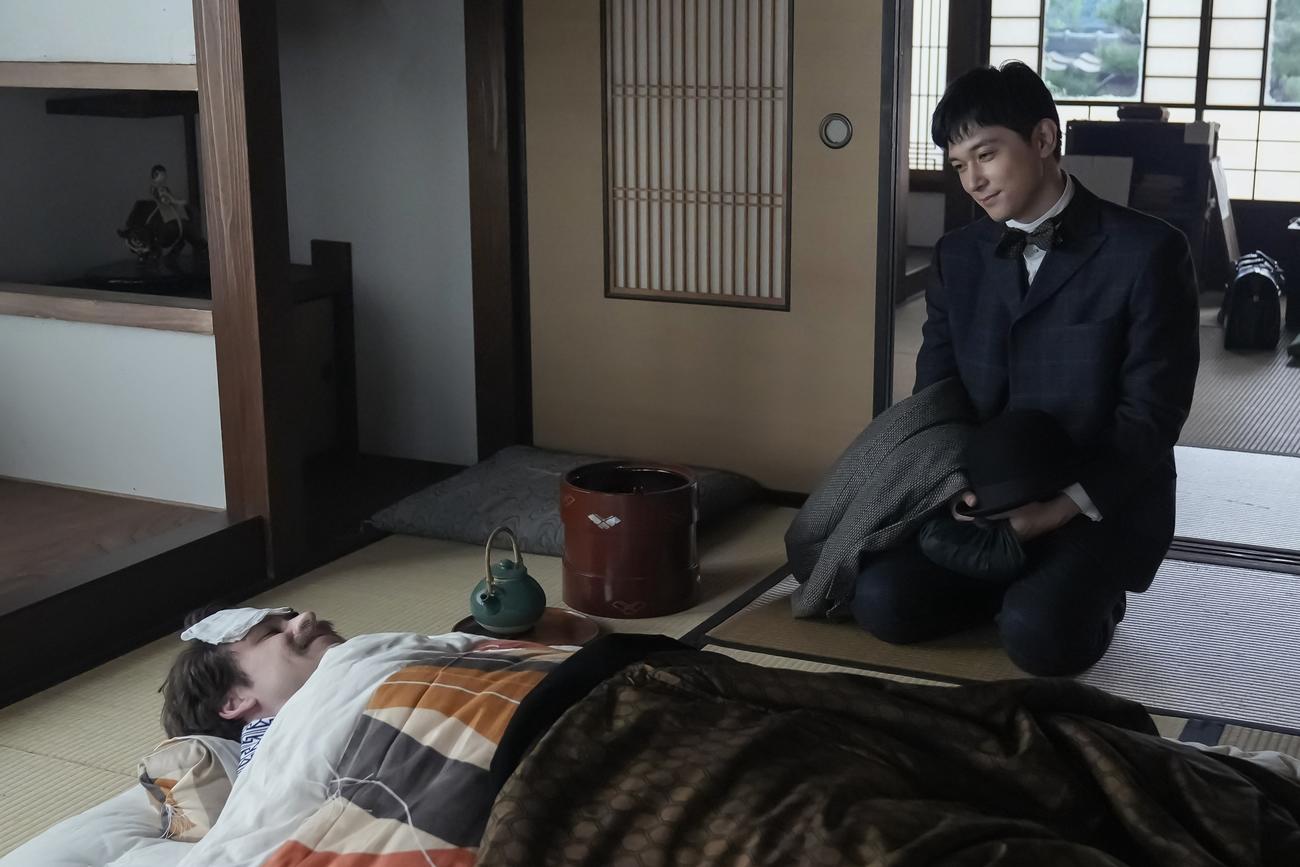 NHK連続テレビ小説「ばけばけ」の1場面（C）NHK