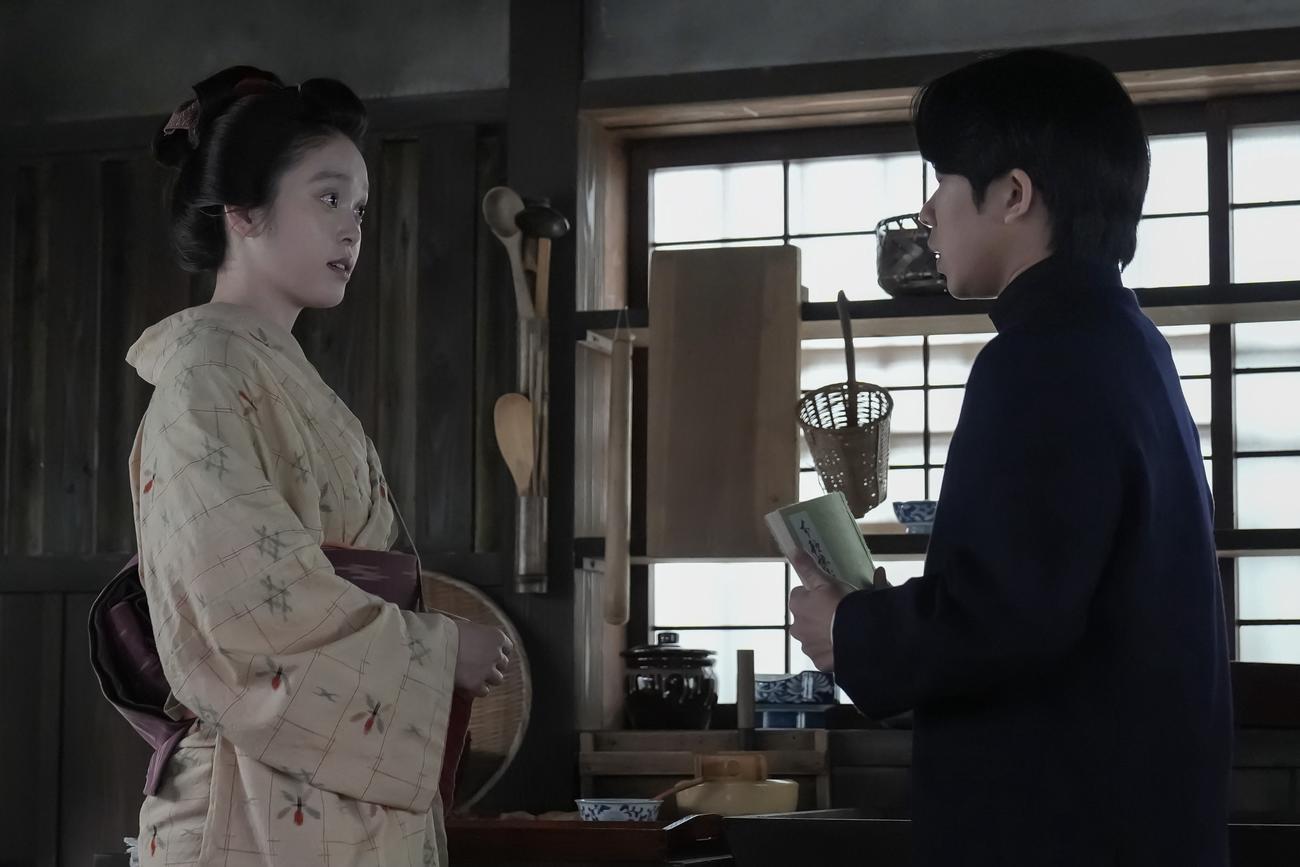 NHK連続テレビ小説「ばけばけ」の1場面（C）NHK