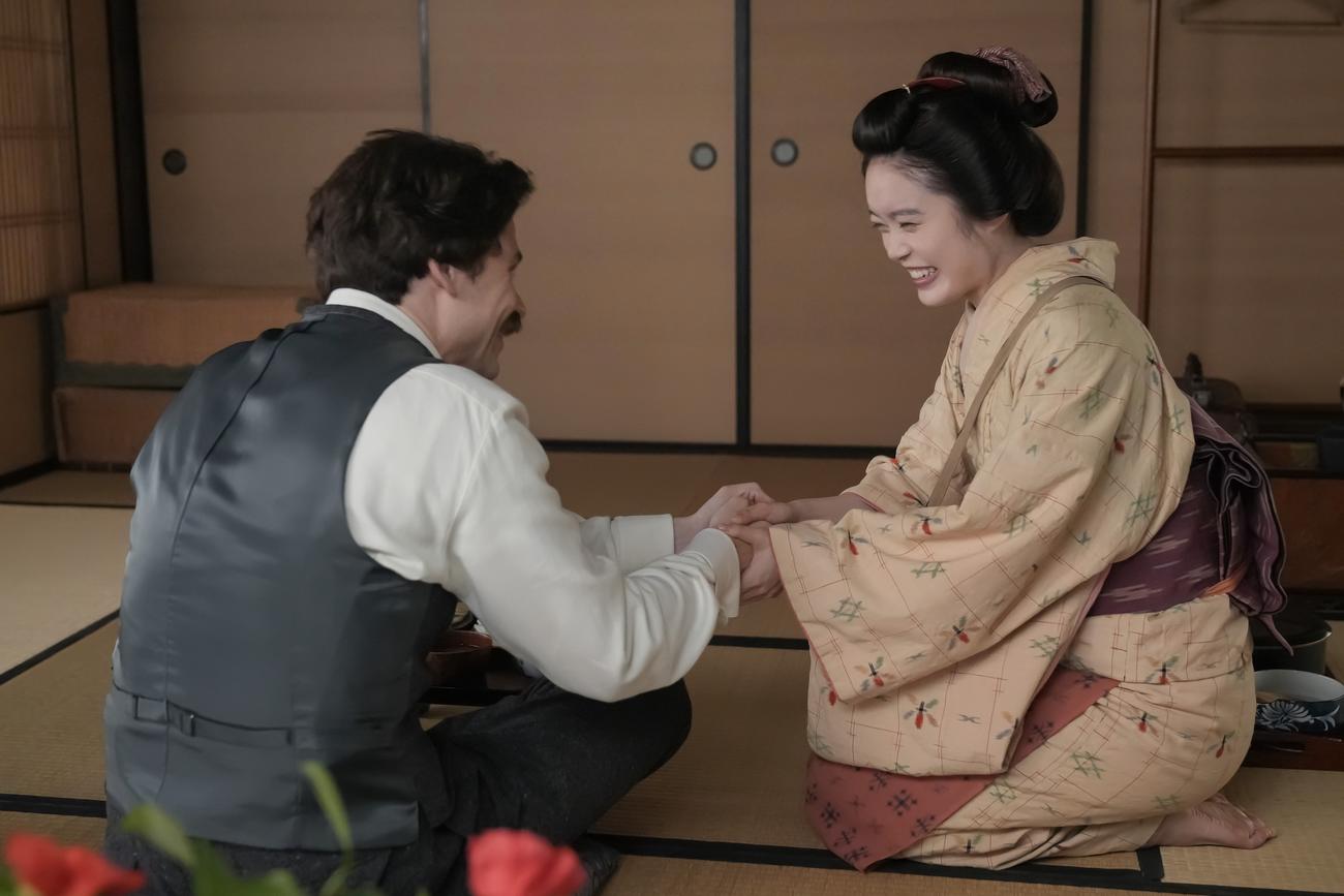 NHK連続テレビ小説「ばけばけ」の1場面（C）NHK